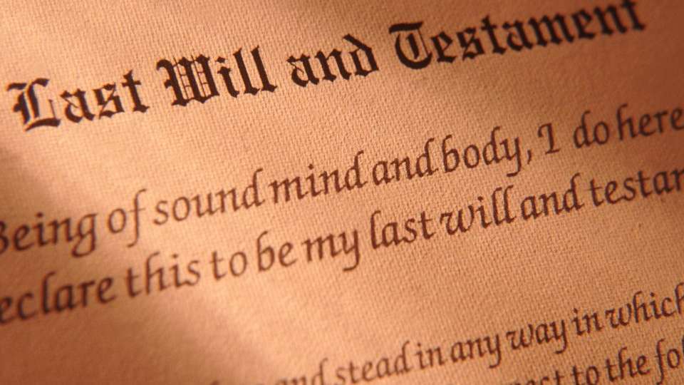 The importance of making a Will
